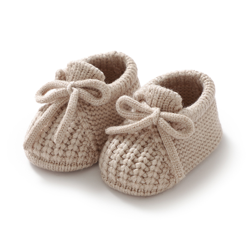 Baby Clothing For Bed - Baby Shoes Knitted Newborn Bed Footwear