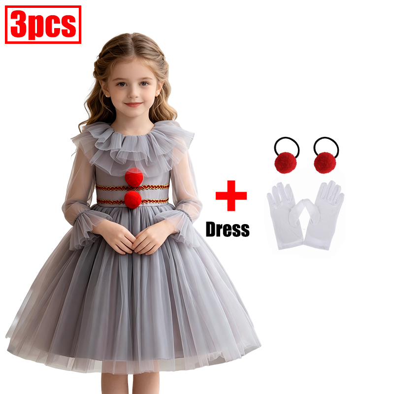 2026 Halloween Evil Clown Tutu - огляд і ціна Baby Tutu Skirt