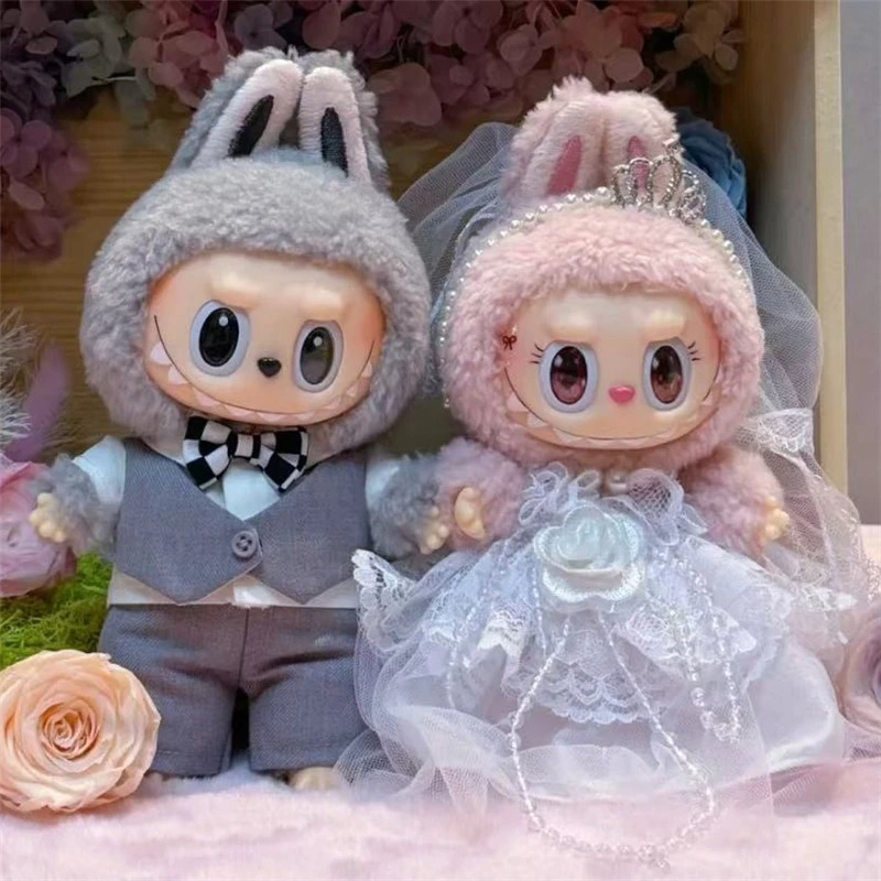 15 17cm For Labubu Doll Weddin - огляд і ціна Baby Clothing 1 Year Old