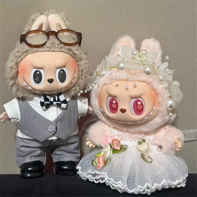 15 17cm For Labubu Doll Weddin - огляд і ціна Baby Clothing 1 Year Old