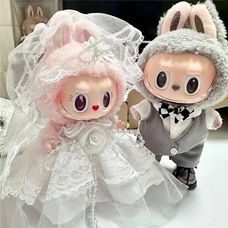 15 17cm For Labubu Doll Weddin - огляд і ціна Baby Clothing 1 Year Old