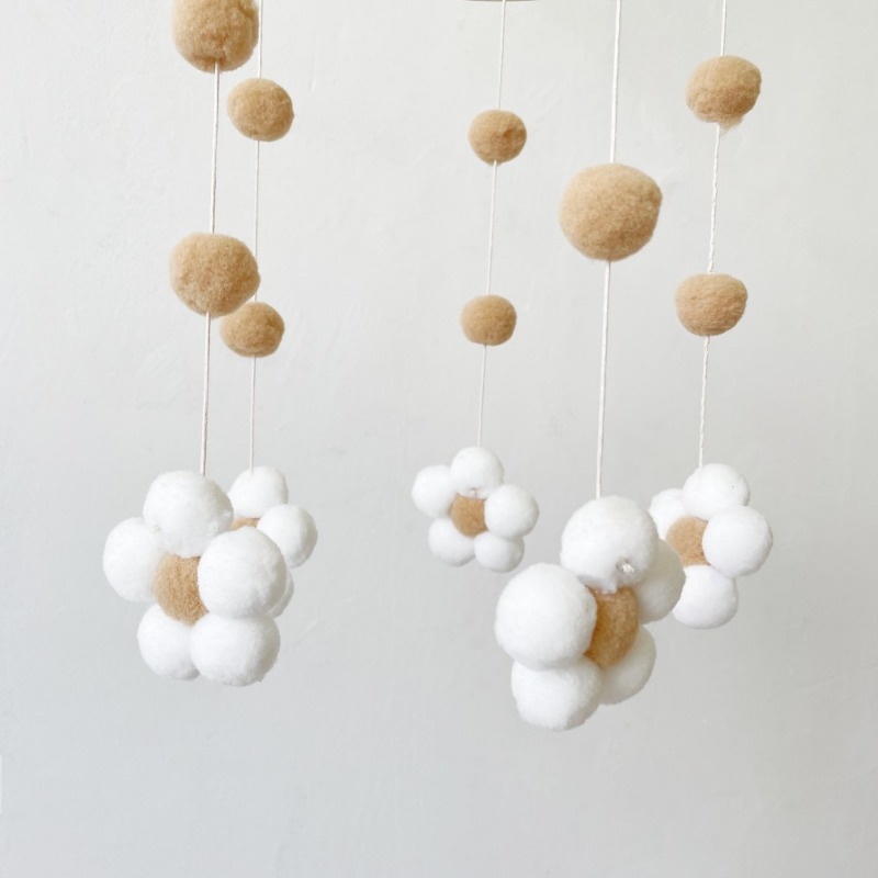 Ins Nordic Fur Ball Flower Win - огляд і ціна Baby Clothing For Bed