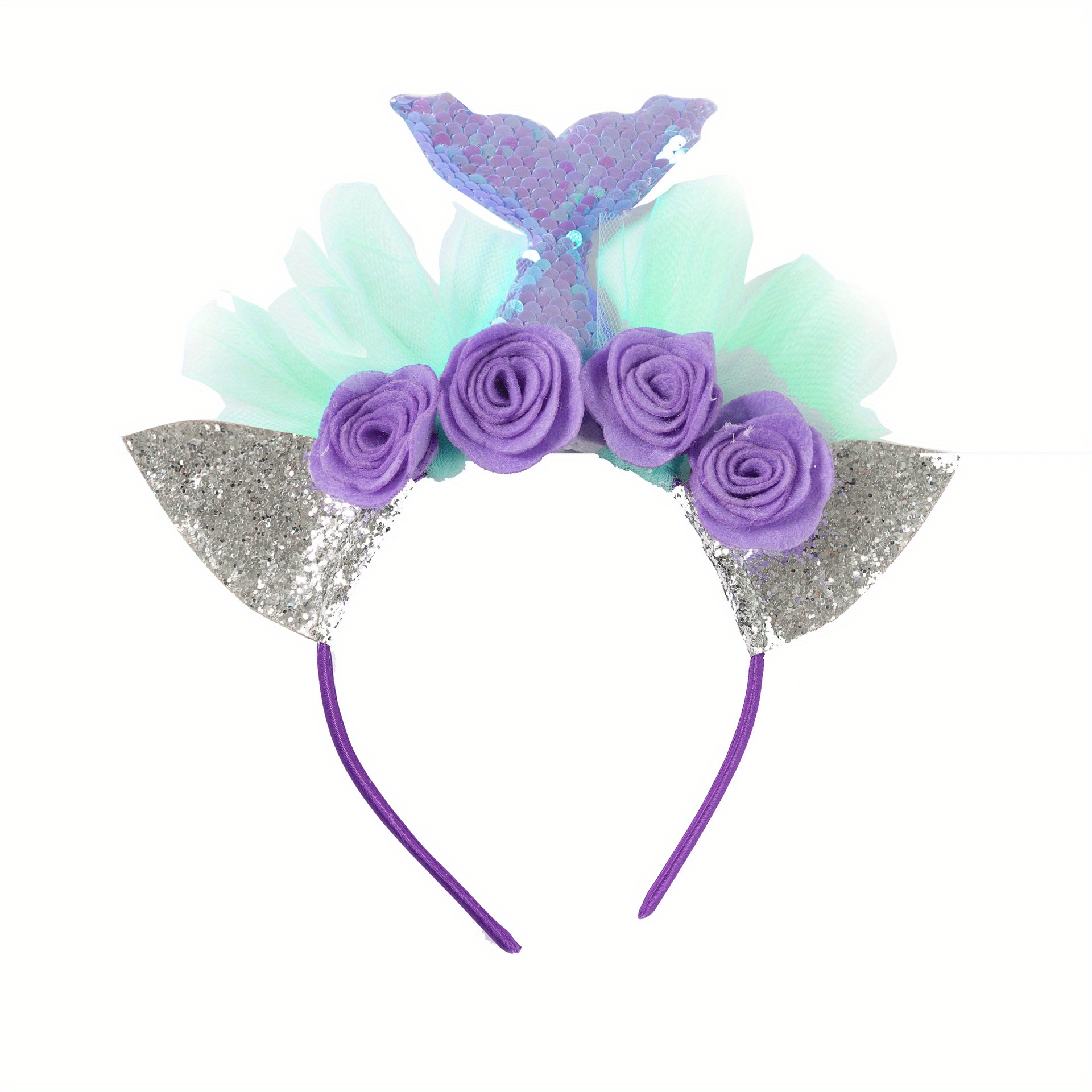 Girls' Mermaid Hairdband Mesh  - огляд і ціна Baby Tutu Skirt