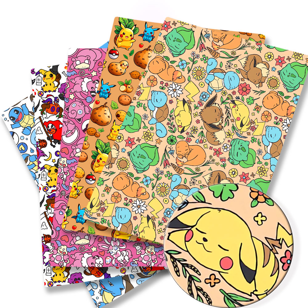 Pokemon Cartoon Fabric140*50cm - огляд і ціна Baby Clothing 1 Year Old